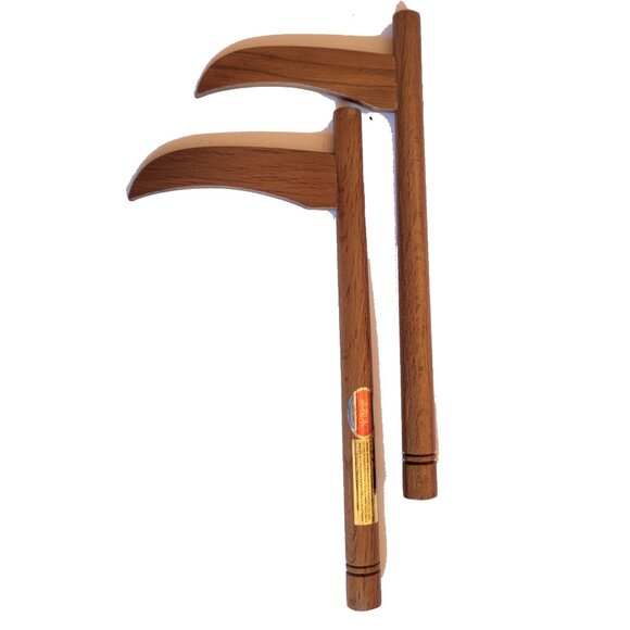 Martial Arts Red Oak Kama Pair - Picture 1 of 5